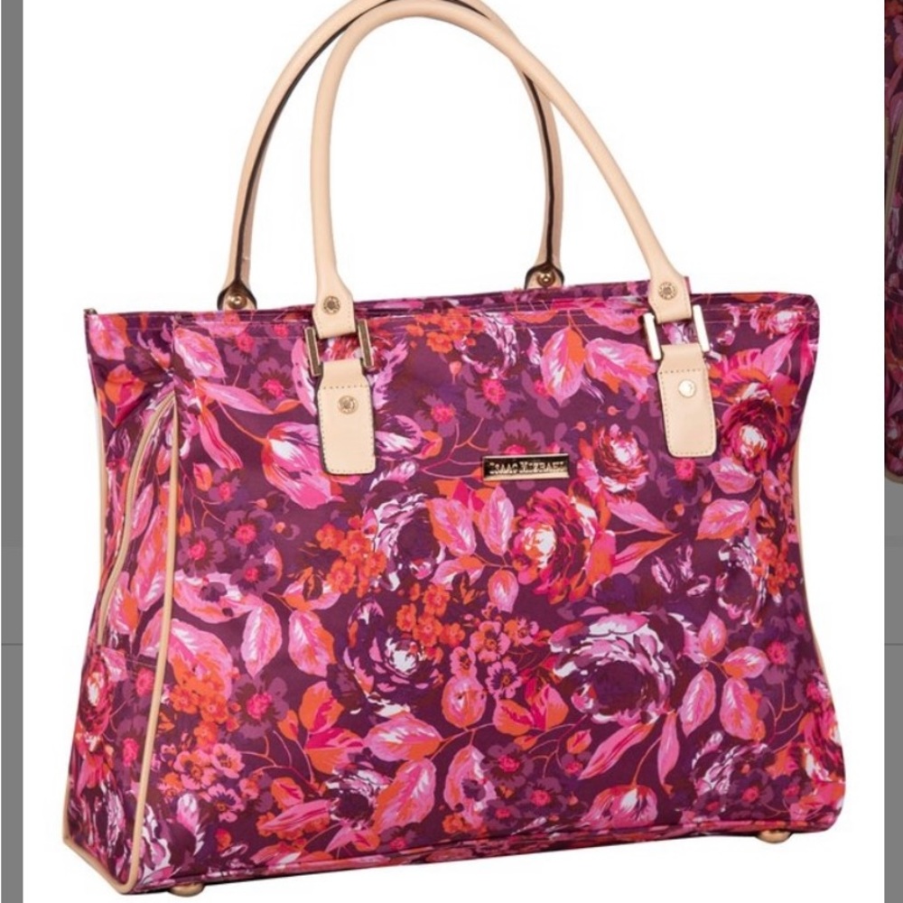 Pink floral Isaac Mizrahi Bag
